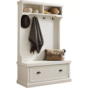 White Hall Tree  Strong Storage Bench