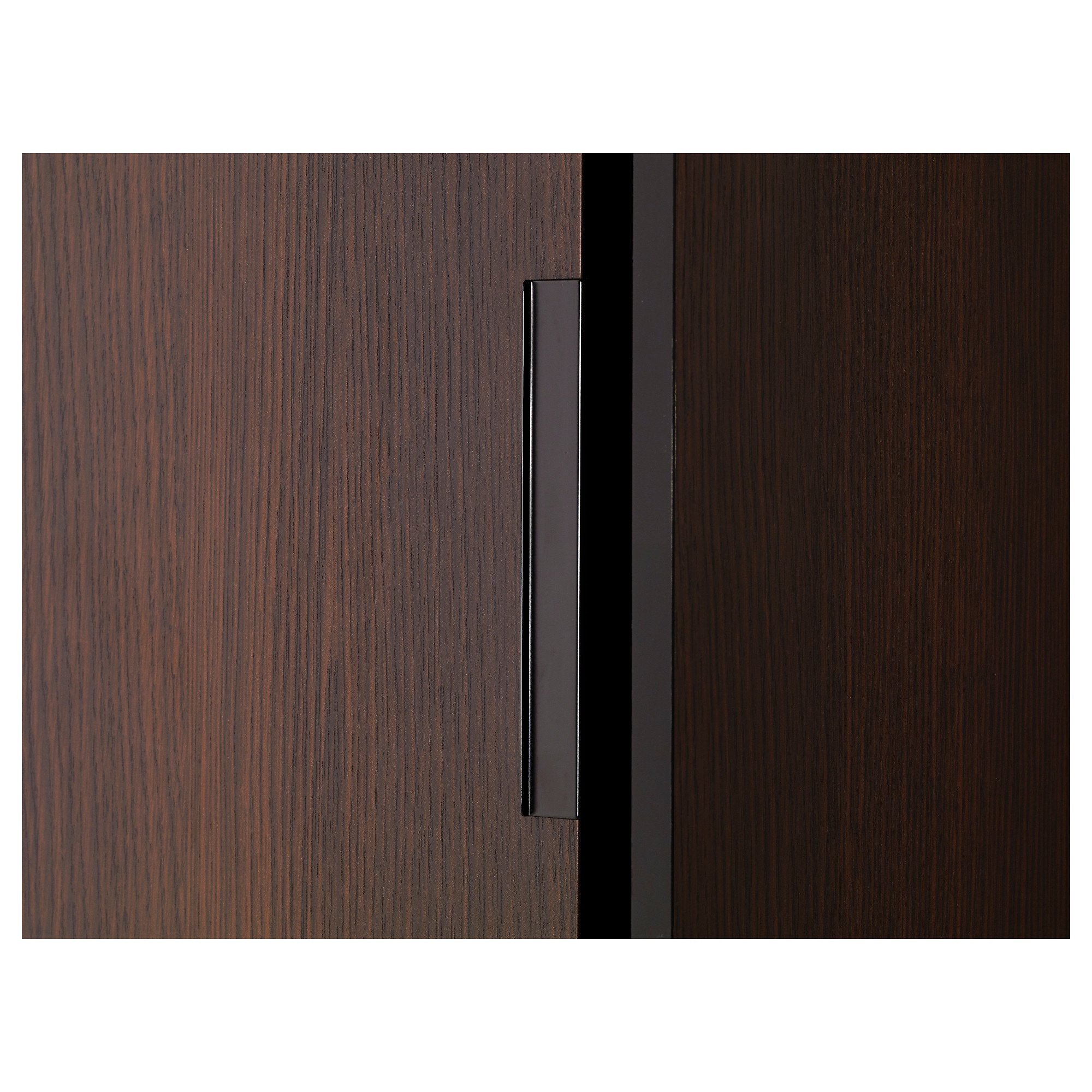 MDF Wooden Wardrobe with  sliding doors/4 drawers, dark brown goodvalue