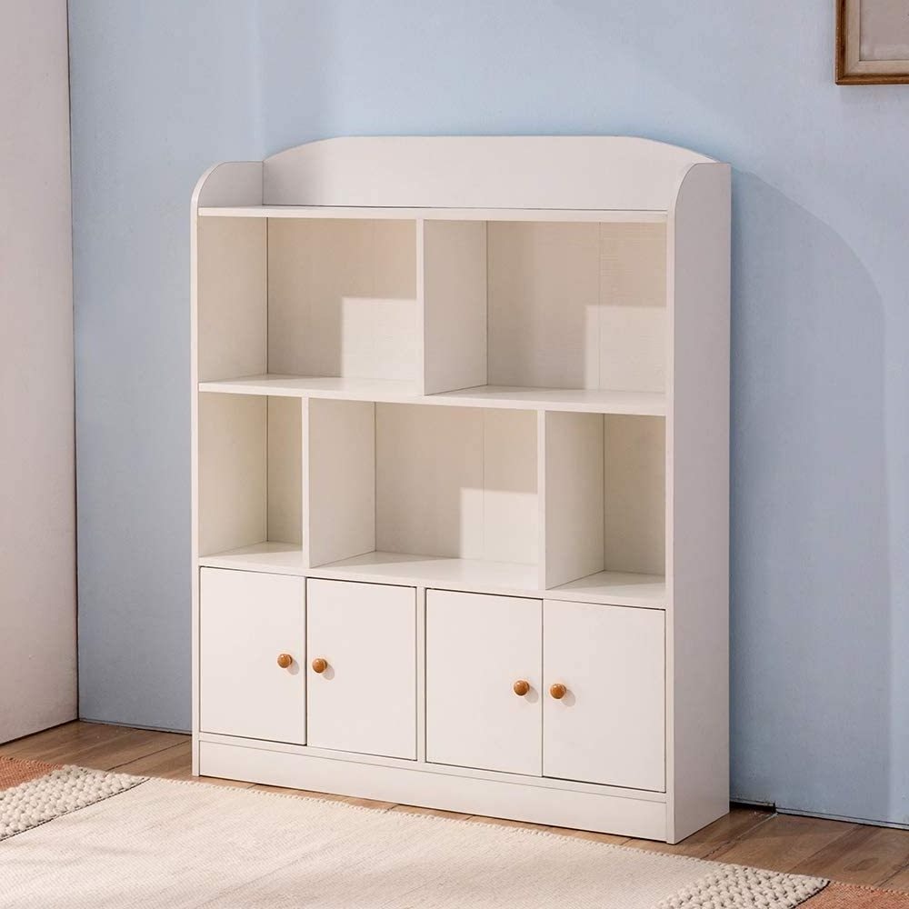 kids Toy cabinet Children's storage organizer cabinet chest box unit Bookcases Displaying Books