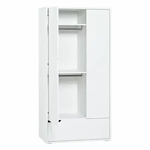 MDF modern 2-Door Children's Wardrobe Armoire for bedroom good quality