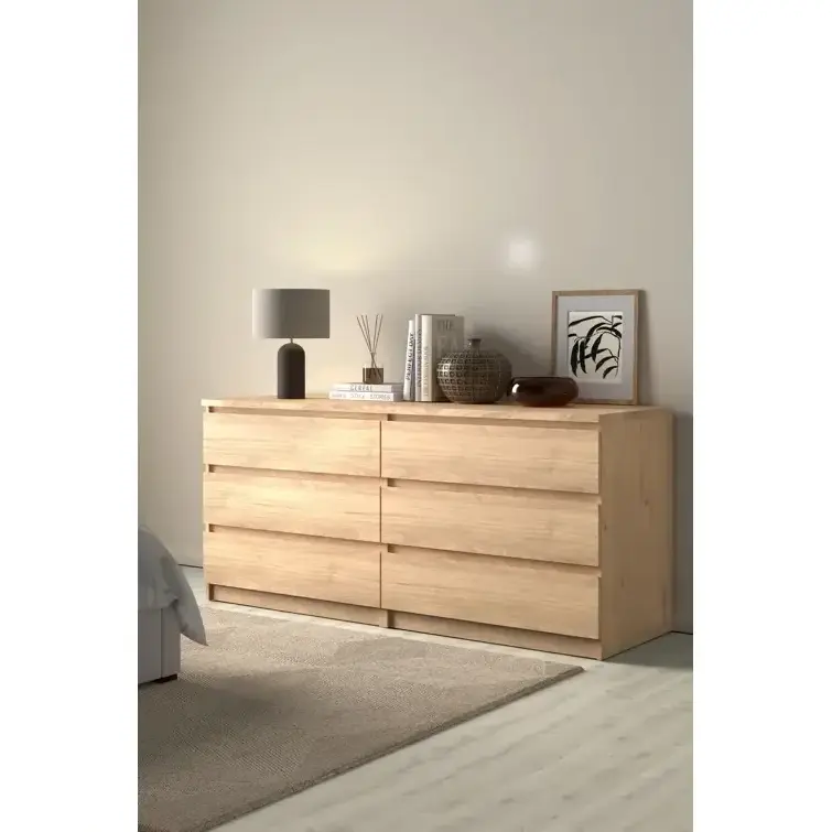 Dressers 6 Drawers Bedroom Furniture Nursery Dresser Organizer, Chest Of Drawers For Bedroom With 6 Drawers Dressers