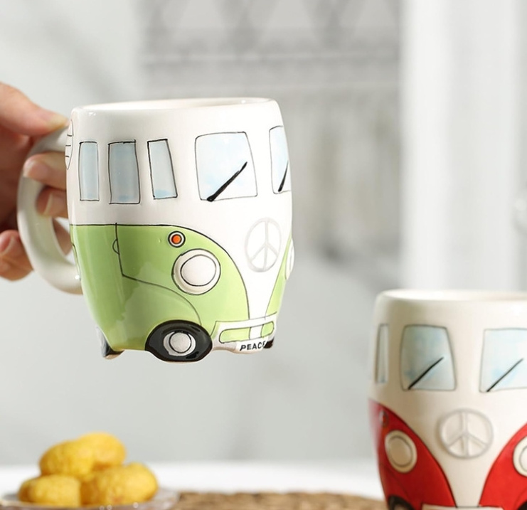 Custom Design Car Shape Mug with Logo