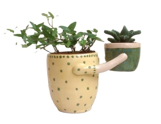 Mom gift mother's day Ceramic planter