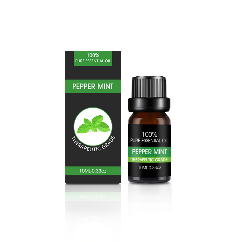 Peppermint essential oil for room single box-100% Pure Natural Therapeutic Grade Aromatherapy Oil for Skin