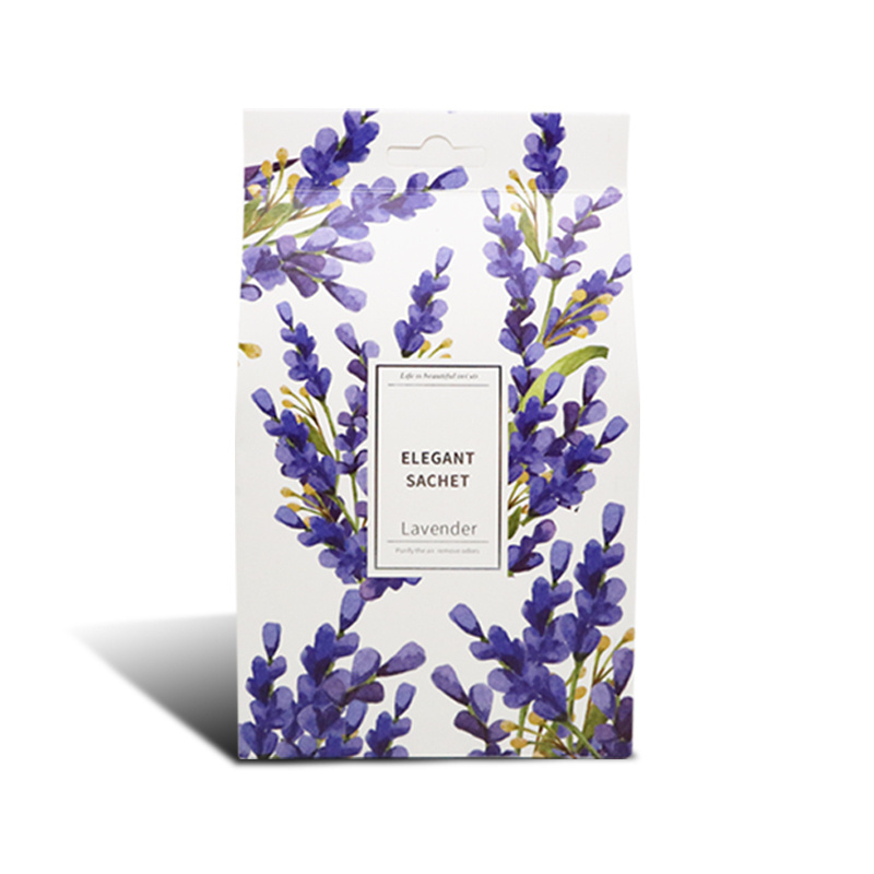 ROSE Sachets for Drawers and Closets, Color with Fresh and Elegant Lavender Aroma, Dried Lavender Flower Sachets