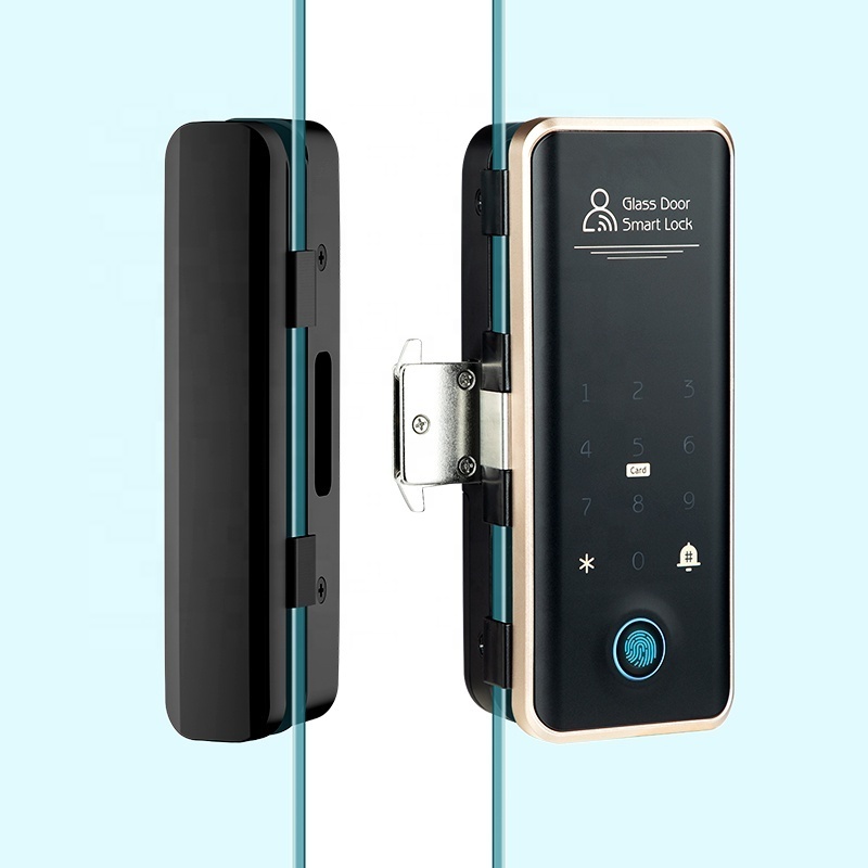 ttlock app smartsteps home safety glass door lock one time password office glass doors smart lock