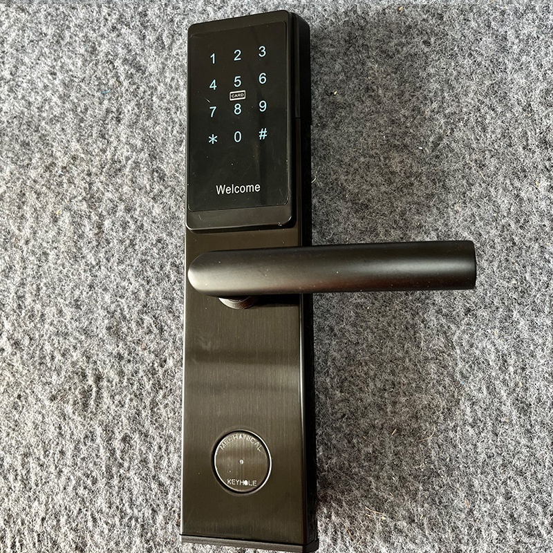 smart hotel manage system rfid door lock stainless steel airbnb wireless temporary password tthotel smart locks