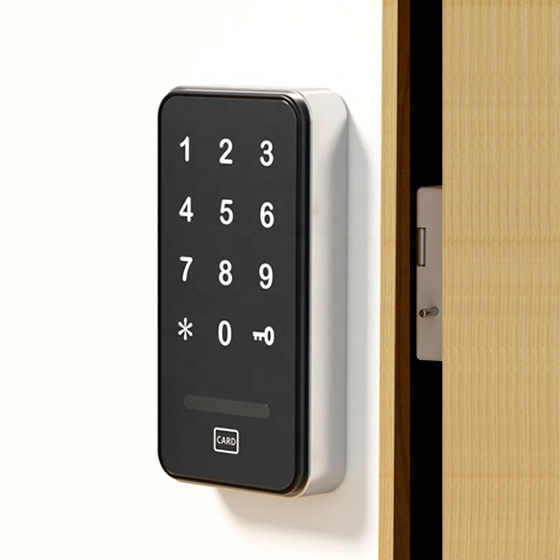 office wooden door cabinet lock card gym smart keyless RFID card locker smart lock