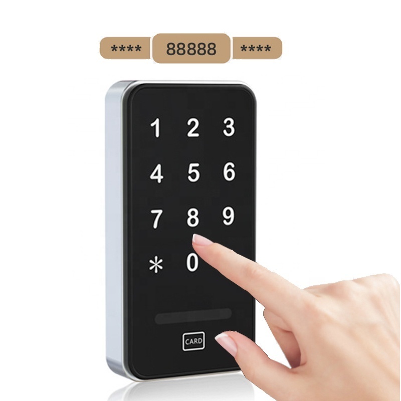 office wooden door cabinet lock card gym smart keyless RFID card locker smart lock