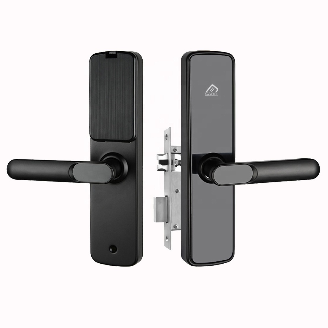 smart hotel manage system rfid door lock 4585 mortise apartment airbnb security wireless card hotel lock