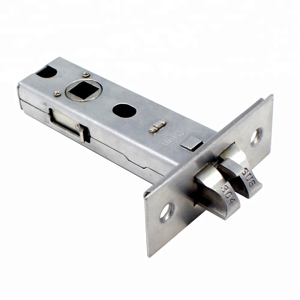 50mm 60mm Stainless Steel deadbolt lock spring latch bolt double side slide bolt latch lock