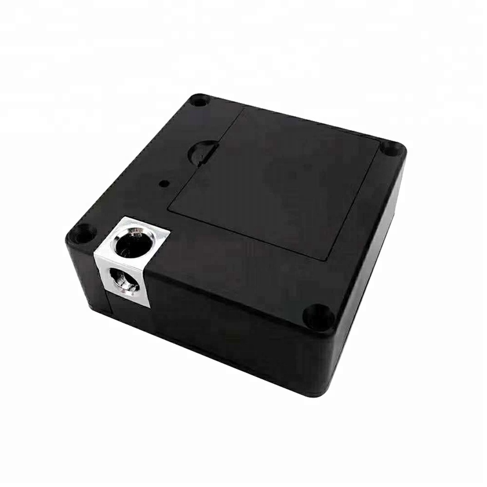 ttlock safety electric cabinet lock smart Black RFID card ttlock app smart safety cabinet lock