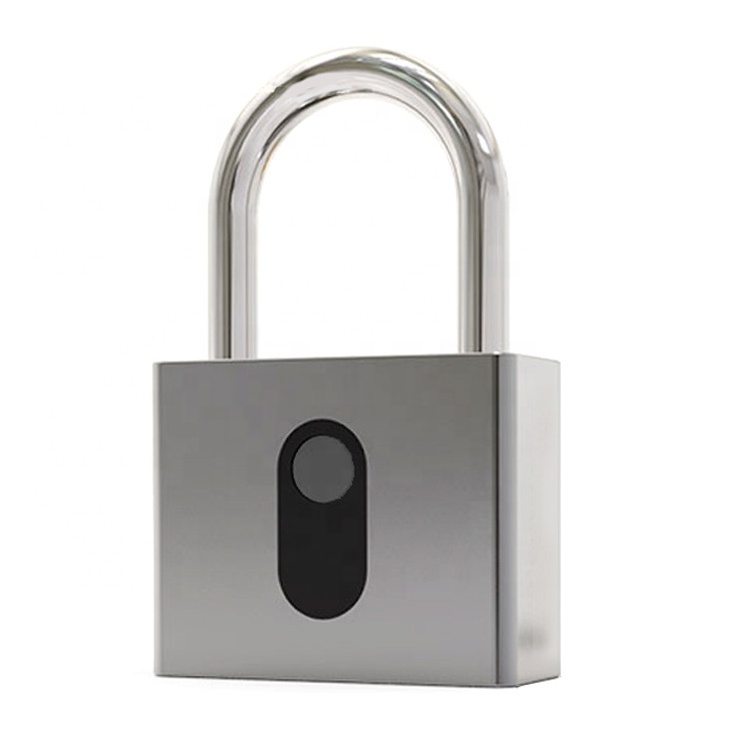 outdoor large size safety custom smart padlock combination biometric fingerprint padlock