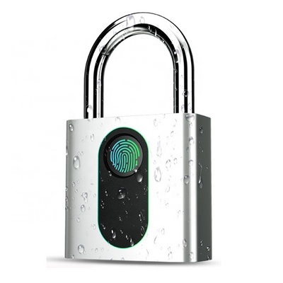 industrial security gate padlocks locks smart biometric fingerprint padlock