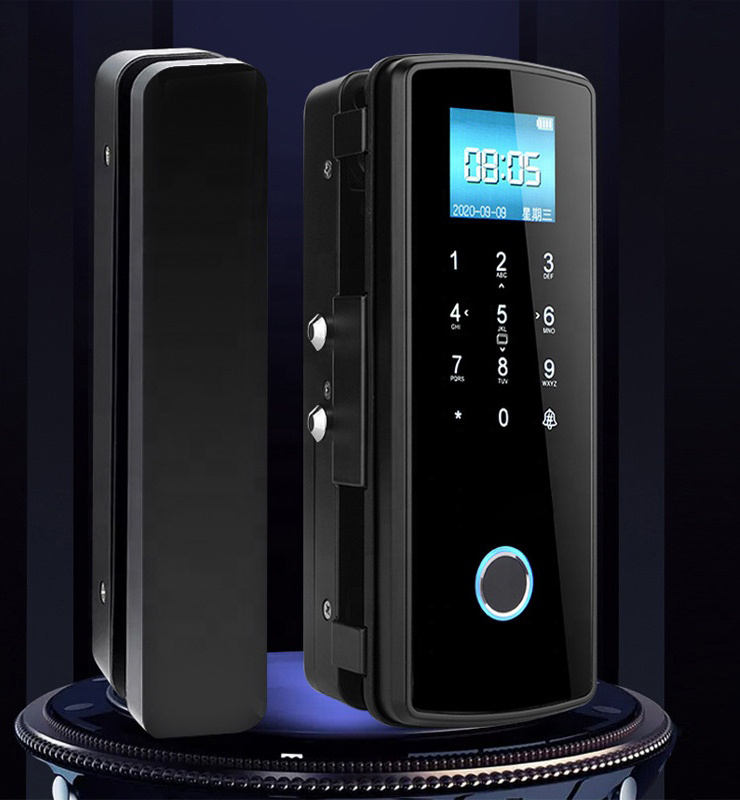 Smart Electronic Number Code Digital Password Keypad Locker Lock Safety Touch Screen keyless wifi Glass Lock