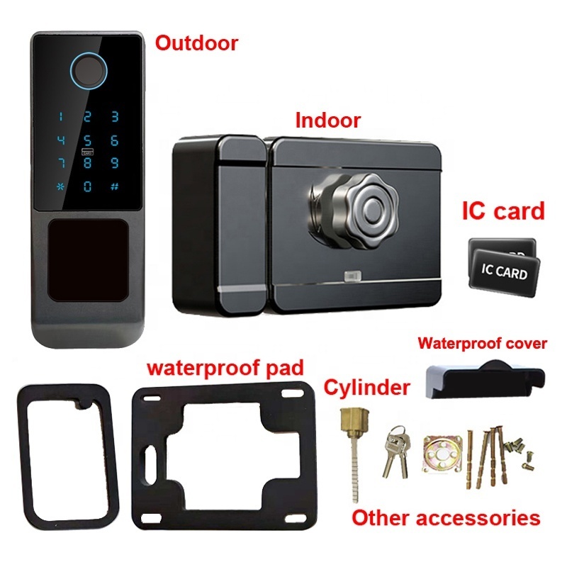 home safe electronic smart door digital lock combination keypad home electronics fingerprint smart locks