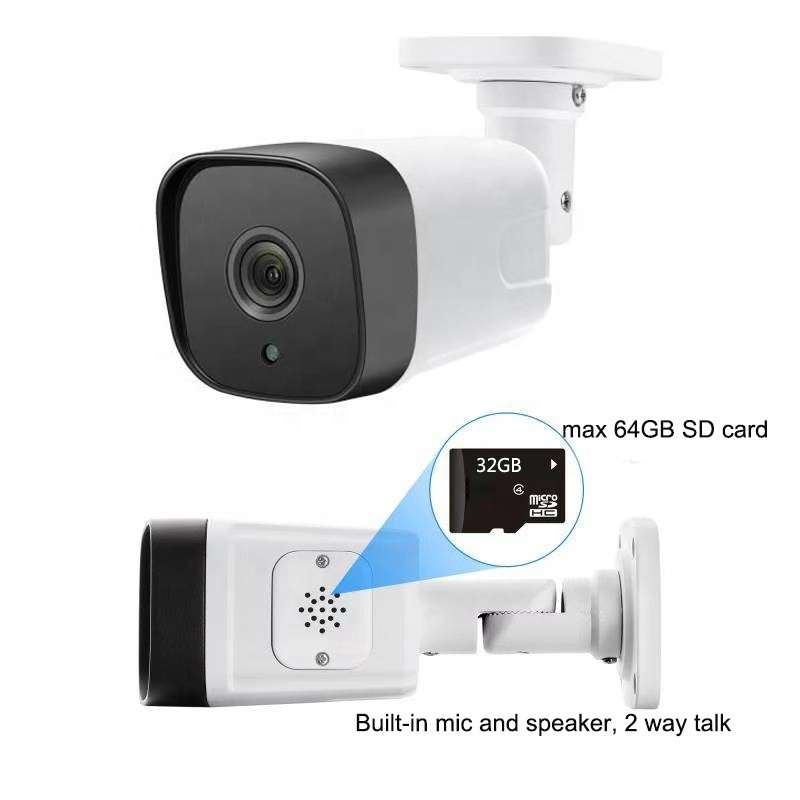 Smart Tuya Alexa Google Camera 2.0mp Hd Wifi Waterproof Ip Outdoor Cctv Wireless Camera