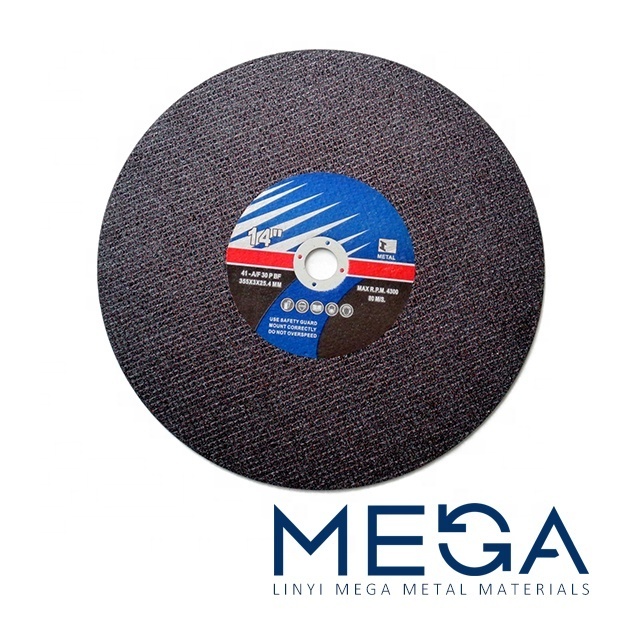 High Quality Cut Off Wheel Resin Bond Abrasive Cutting Wheel Abrasive Disc Abrasive Wheel for Stainless Steel CN;SHN MEGA 46