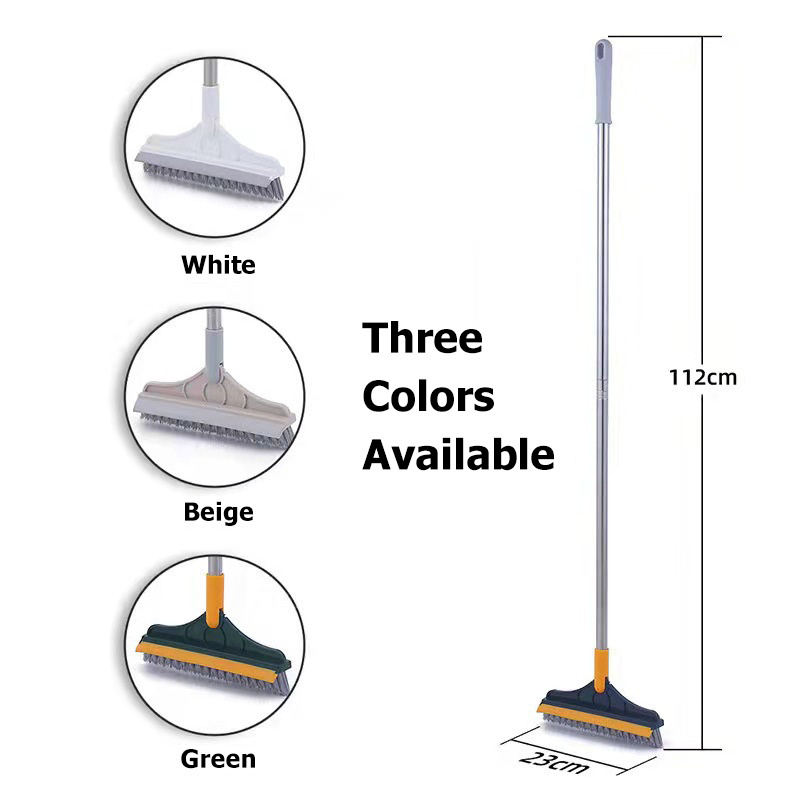 Hot style Long handle floor gap brush wiper no dead corner hard bristle floor cleaning brush tile brush  for bathroom