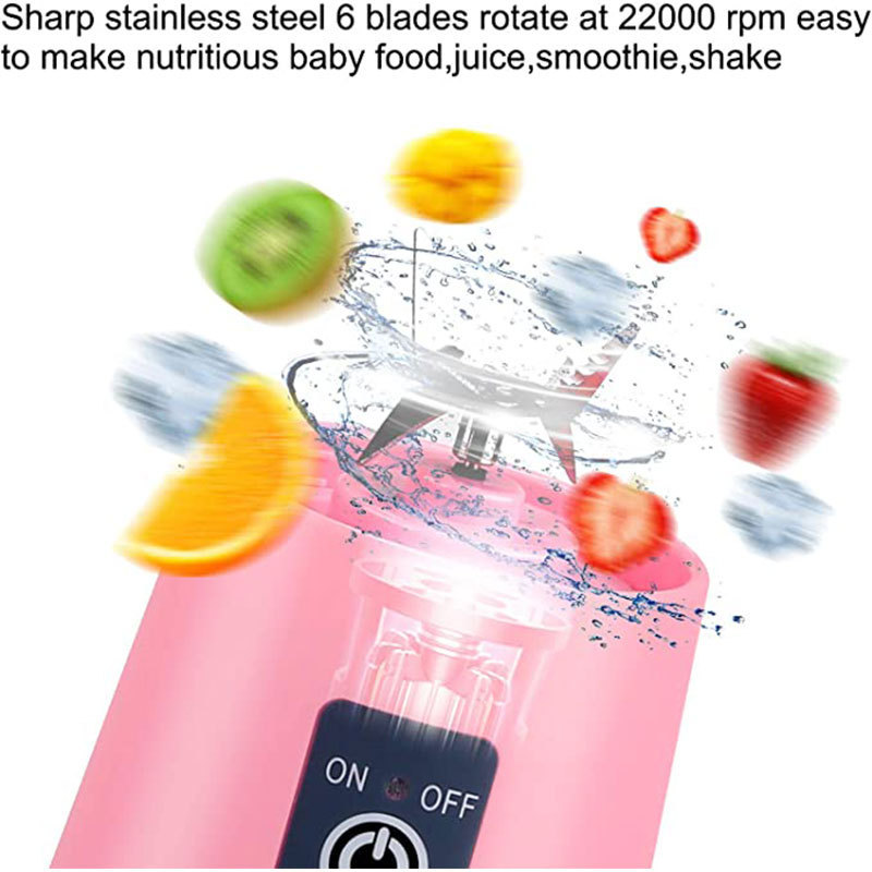 Portable salad mixer  juice  rechargeable mixing mini juice  multi-function  Blender Juicer and Mixer