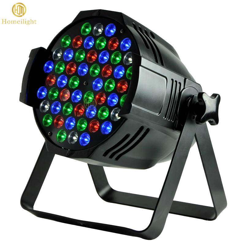 54x3W RGBW Multi Brightness professional LED Par Light for Stage t-show