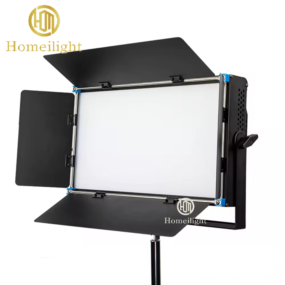 TV Studio Lighting Equipment LED White Warm White Color 120W Panel Flat Soft Lights