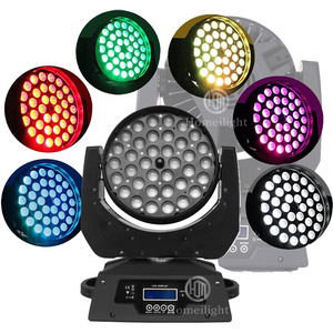 Professional Disco Stage Lighting 36pcs 12W RGBW 4IN1 LED Moving Beam Zoom Light