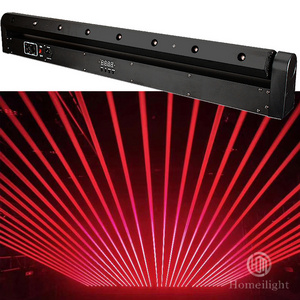 LED Disco Stage Light DJ Bar Night Club 8eye Red Blue Green Full Color LED Moving Bar Laser Lighting