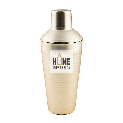 Luxury Diamond Hammered Barware Serving Cocktail Shaker/Wholesale Stainless Steel Cocktail Shakers