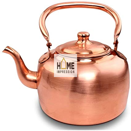 Luxury Copper Tea Kettle Wholesale Copper Warm Keeping Tea Kettles Handmade Indian Best Quality Kettles