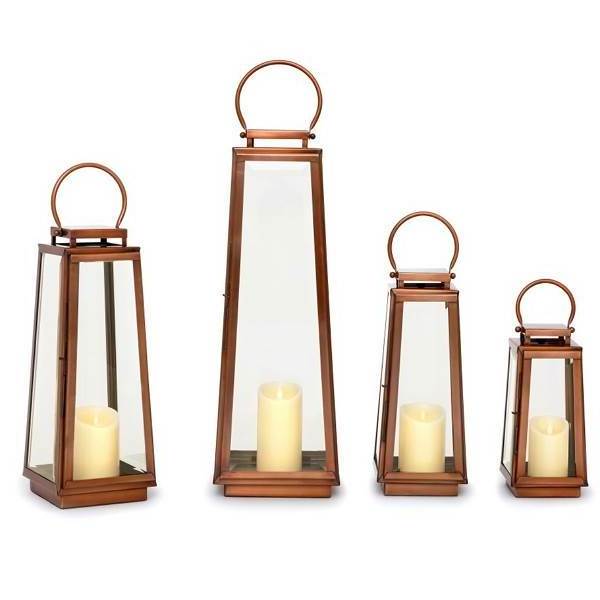 Home Accent Most Designer Luxury Lanterns Modern Casted Steel Lanterns