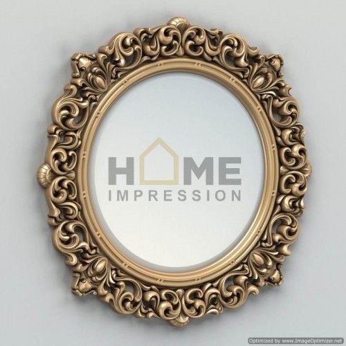 Coral Metal Decorative Luxury Modern Mirror