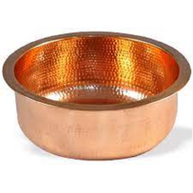 Cart Pedicure Bowls Metal Copper Pedicure Bowls With Customizable Stand