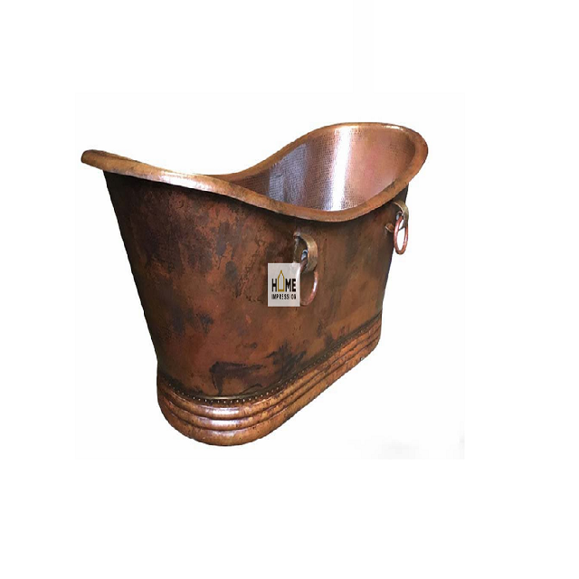 Antique Copper Bath Tubs New Fancy Oval Customized Copper Bath Tubs