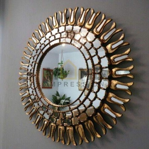 Coral Metal Amazing Wall Decorative Mirrors Most Designer Metal Wall Mounted Mirrors