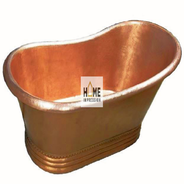 Antique Copper Bath Tubs New Fancy Oval Customized Copper Bath Tubs