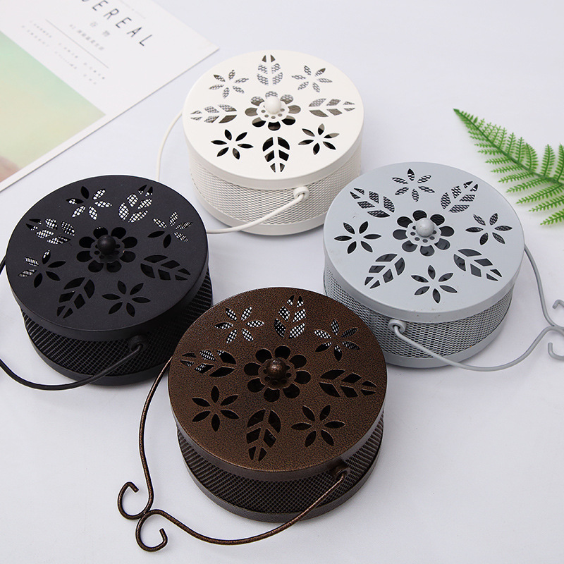 Iron Mosquito Repellent Incense Rack Plate Home Decoration Mosquito Coil Holder