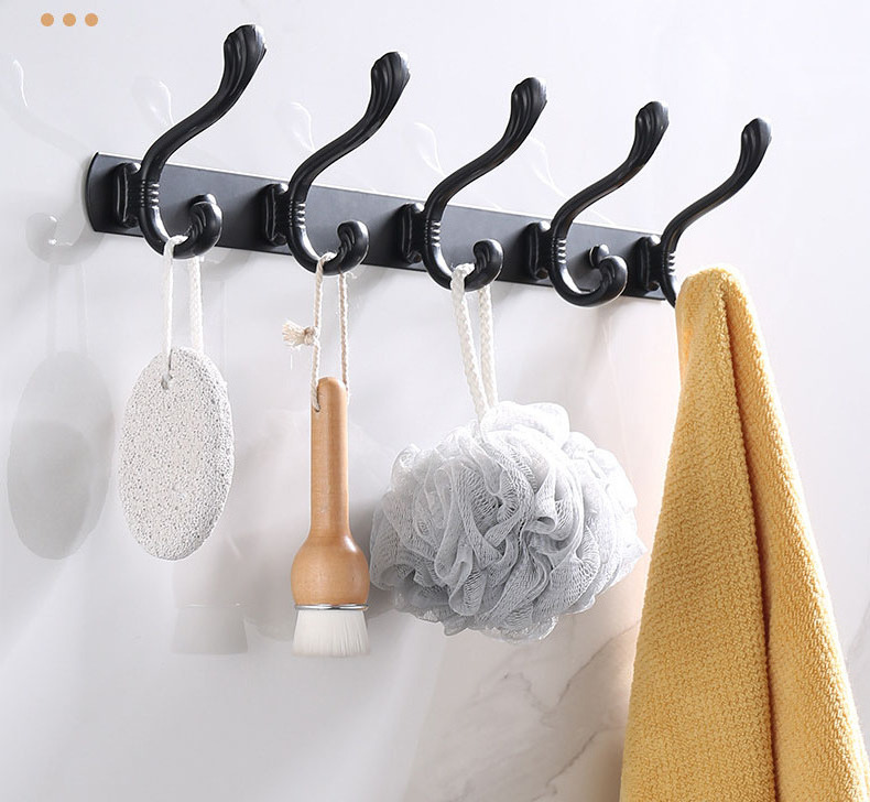 Low Price Wall Mount Robe Hook Rack Hanger Stainless Steel Coat Hangers Hook