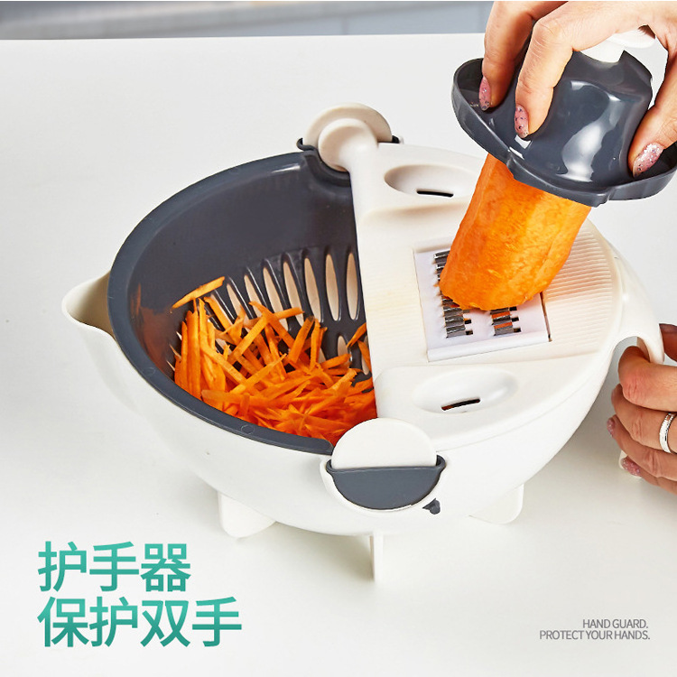 new kitchen tools  vegetable cutter grater vegetable washing and draining basket shredder Food Strainer Fruit Colander