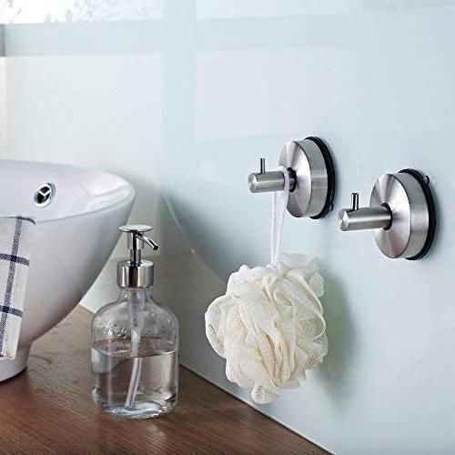 towel hook SUS 304 stainless Steel suction cup bathroom coat hooks