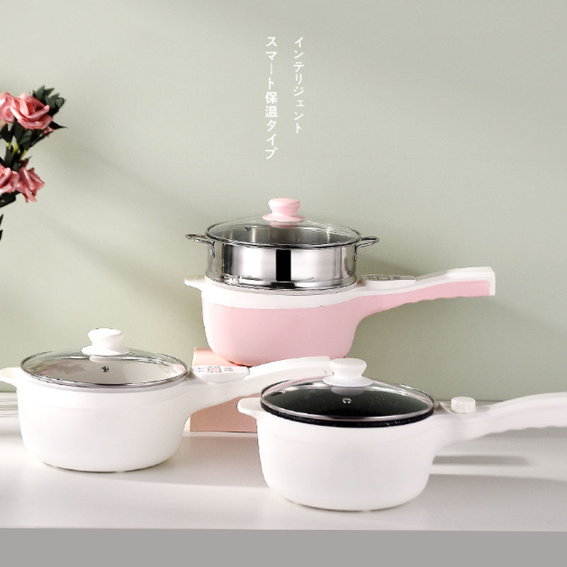 1.8L Mini Rice Cooker Non-stick Cooking Pot Portable Electric Cooker MultiCookers With Steamer Kitchen Cooker Tools