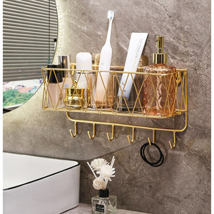 Washstand Shower Toilet Rack Wall Shelf bathroom storage shelf