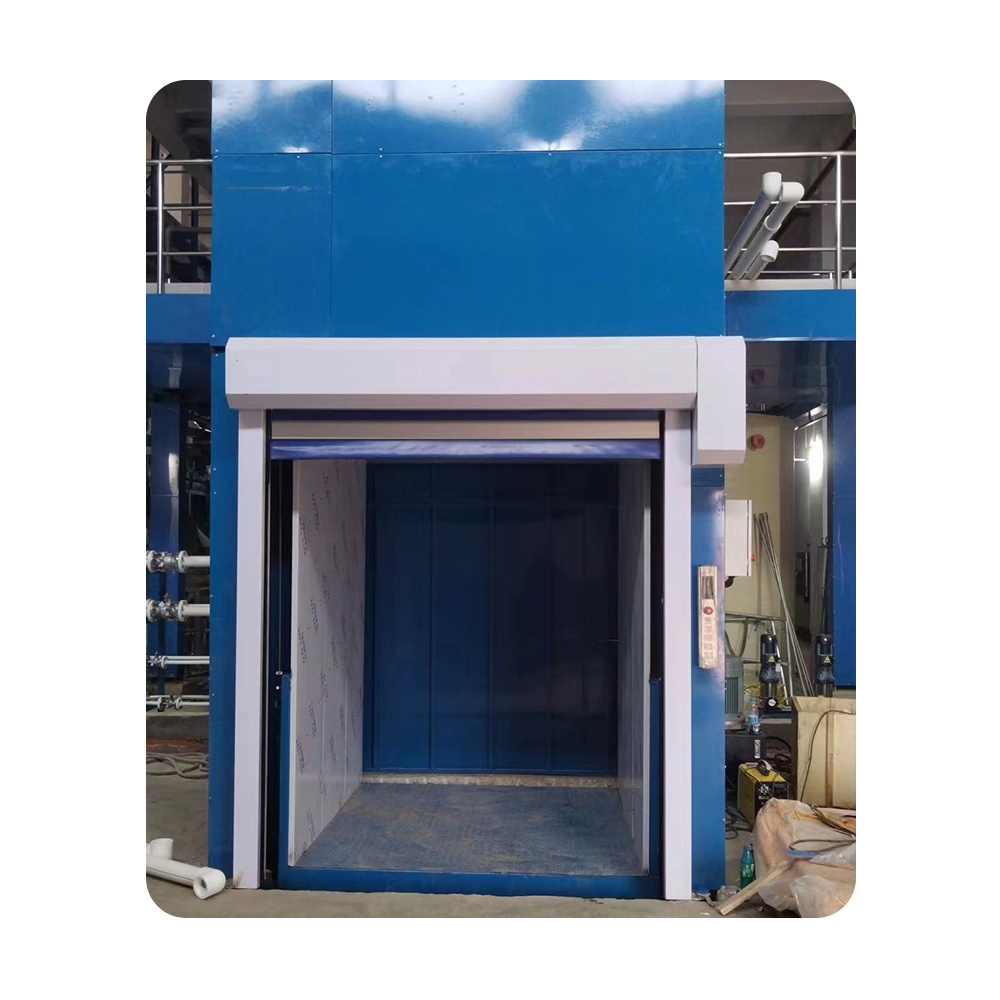 customized industrial small vertical cargo platform warehouse goods lift freight elevator