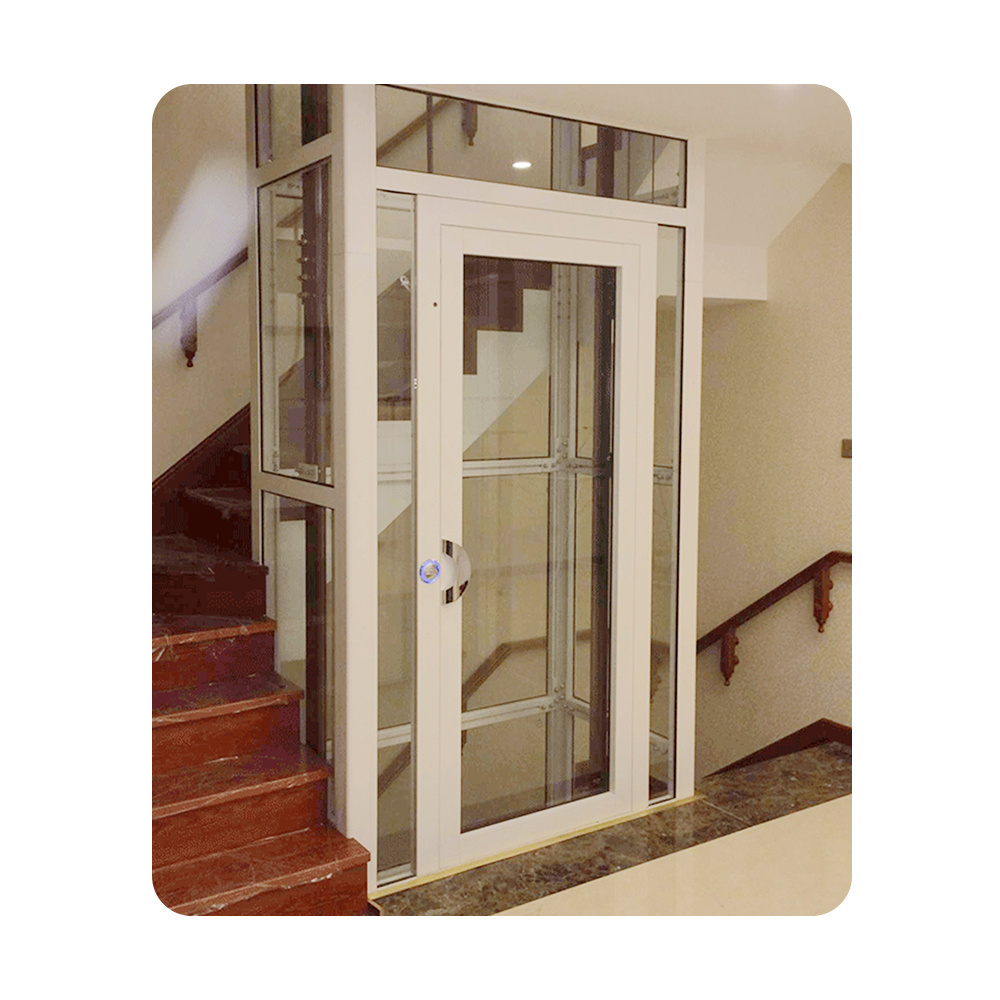 Home Lift Outdoor Indoor Vertical Small Home Lift For Elderly People 4 people custom Elevator