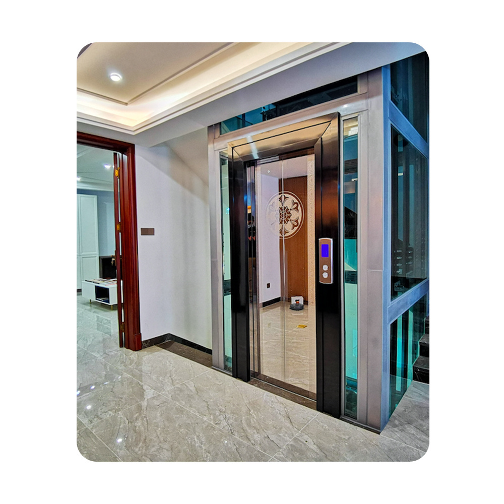 Home Lift Outdoor Indoor Vertical Small Home Lift For Elderly People 4 people custom Elevator