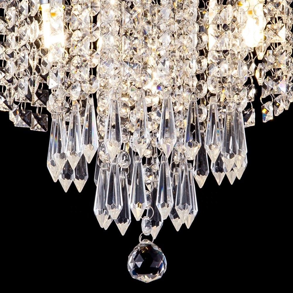 Classic chandeliers crystal wedding walkway pendant light Flush Mount round contemporary porch ceiling lights