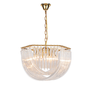 C310 Modern luxury large Creative hotel crystal chandelier pendant light for dining table