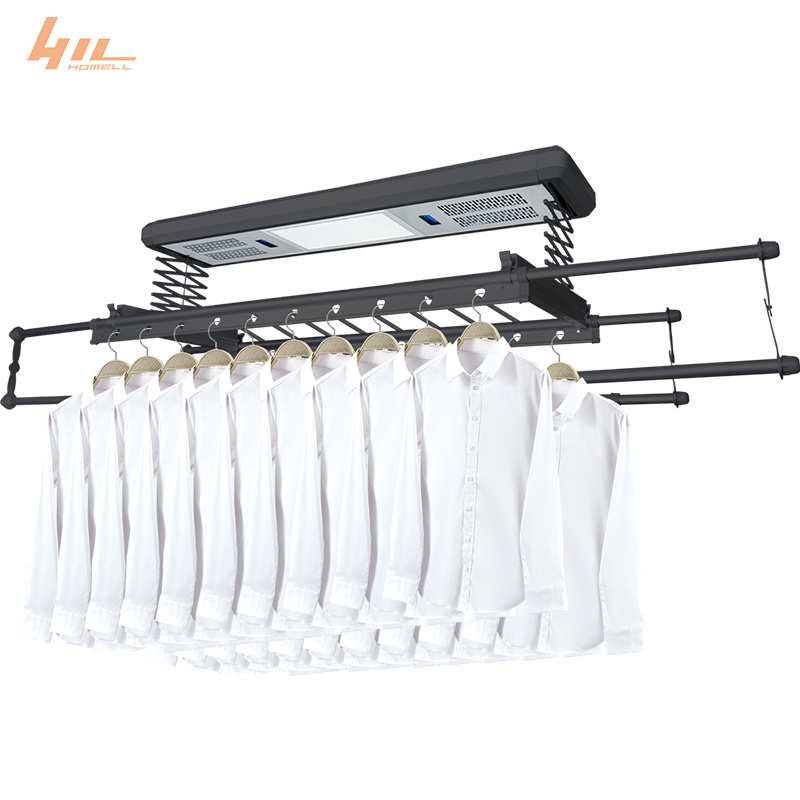 Balcony Electric Dryer Smart Wireless Ceiling Laundry Products Machine Rack Lifting Hanger