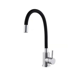 New Arrival Green Colorful Flexible Hose For Sink Kitchen Faucet With Single Tap Modern Design Tap Single Lever Sink Mixer