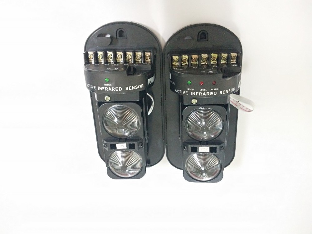 20/30/60/80/100/150/200 meters 2 Beams infrared beam sensor/ barrier/motion detector